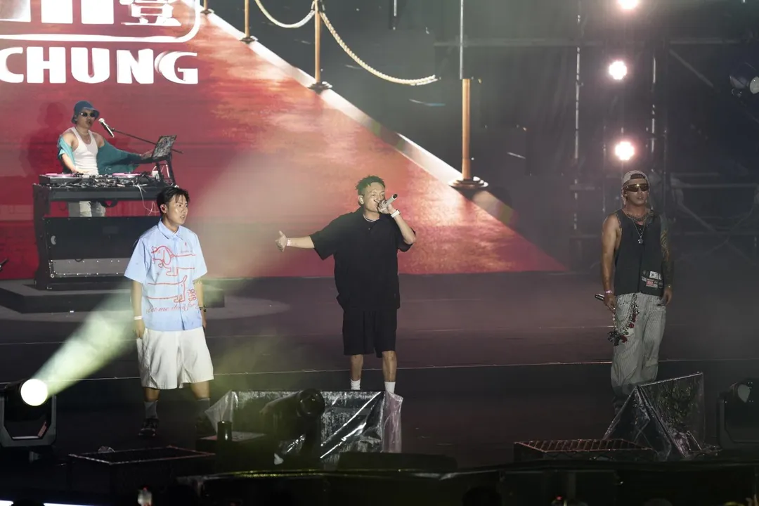 嘻哈天團玖壹壹擔任MONEYBUNNY舞台的壓軸強棒。（圖／大風吹創造 提供）