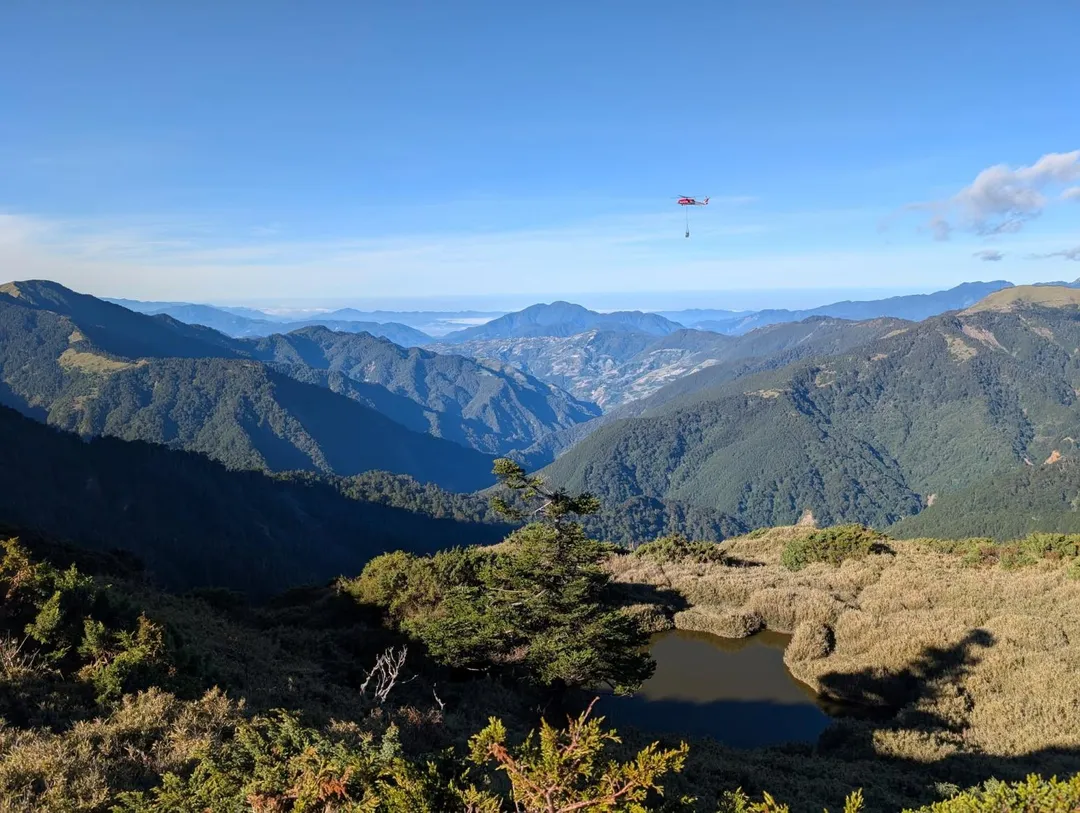 太管處志工揪團辦理奇萊山淨山活動。（圖／太魯閣國家公園）