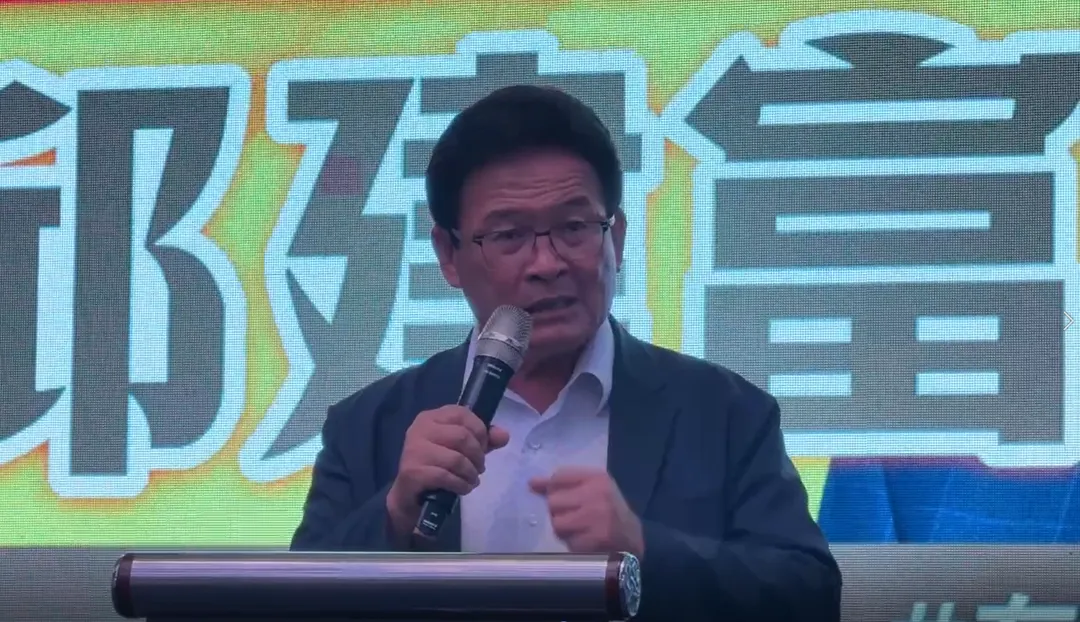 前彰化市長邱建富脫離民進黨參選彰化縣長。（圖／中天新聞）