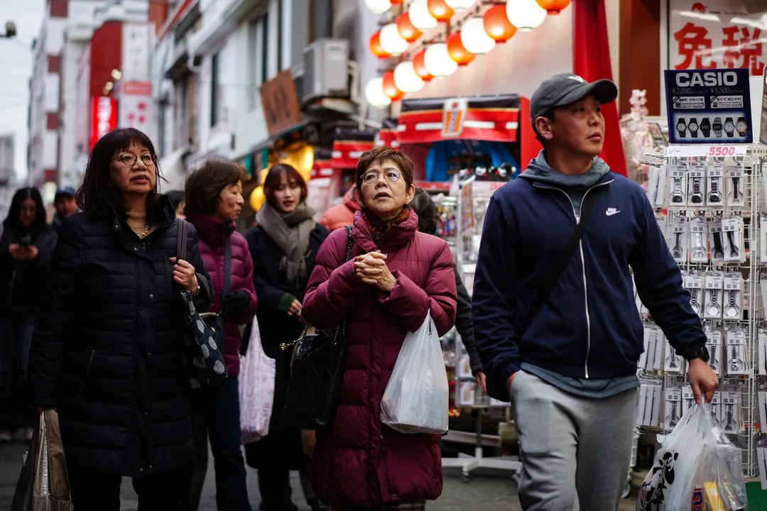 美國已成為日本最重要的高消費客源市場，而台灣穩居第2大消費來源。（圖／新華社）