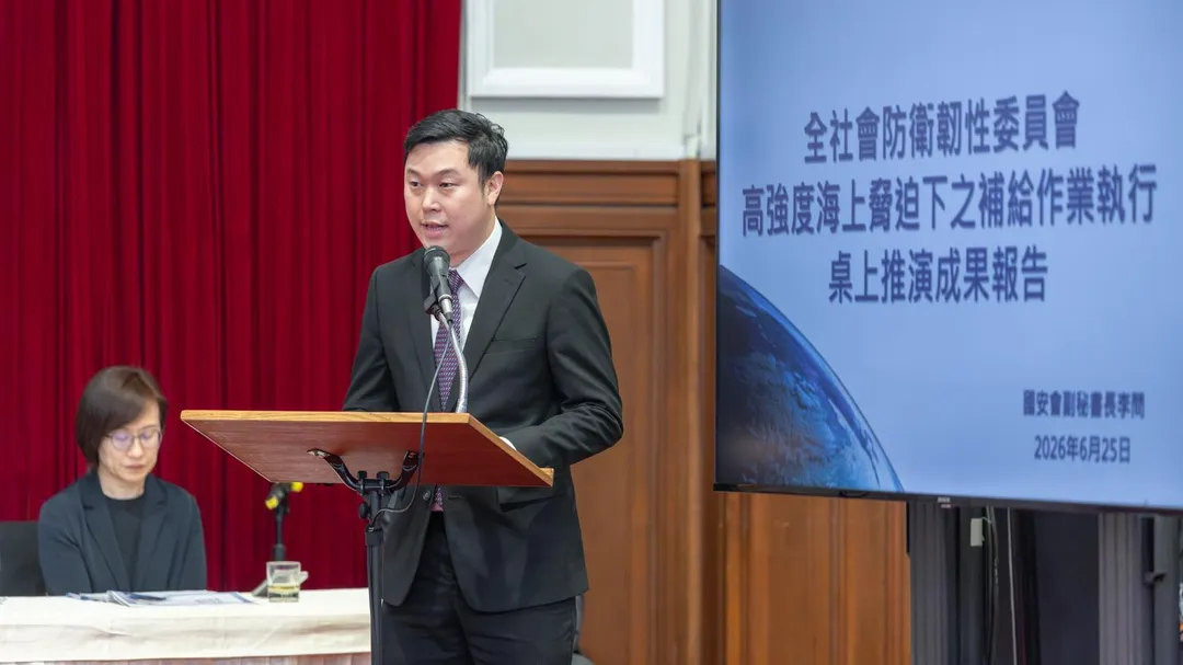 國安會副秘書長李問。（圖／總統府提供）
