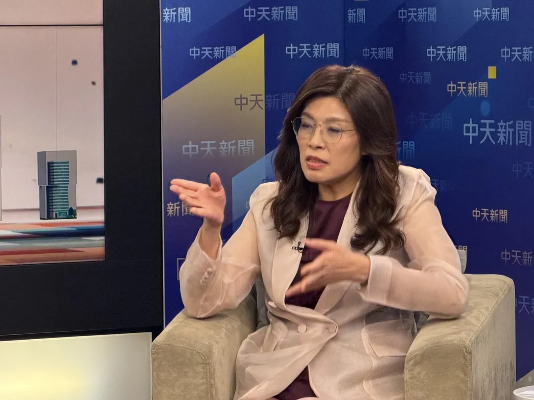 鄭麗文。（圖／中天新聞）