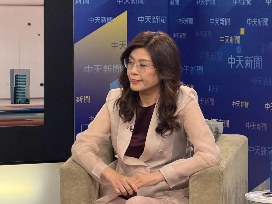 鄭麗文。（圖／中天新聞）
