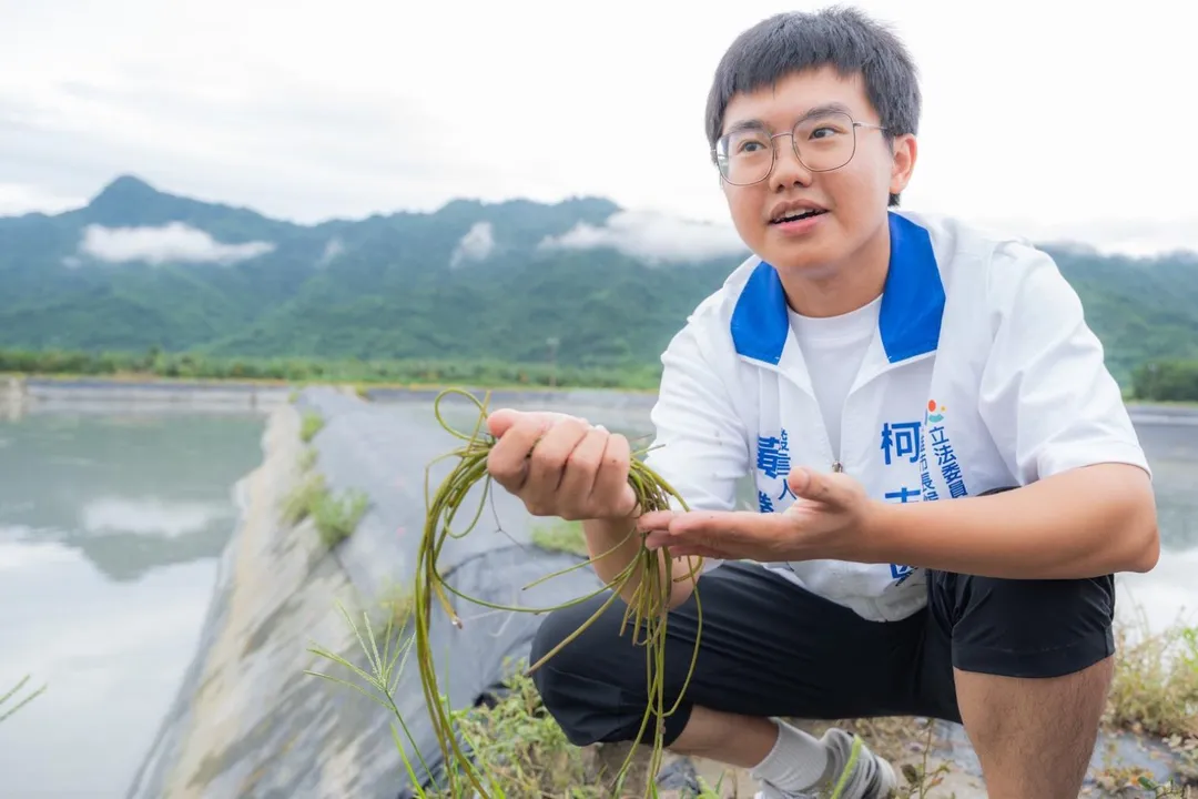 豪雨造成美濃水蓮農損。（圖／柯志恩競辦提供）