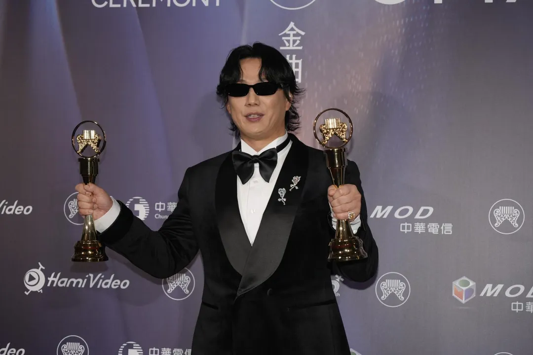 蕭煌奇奪台語歌王、最佳台語專輯獎。(圖/中國時報 陳俊吉、羅永銘攝)