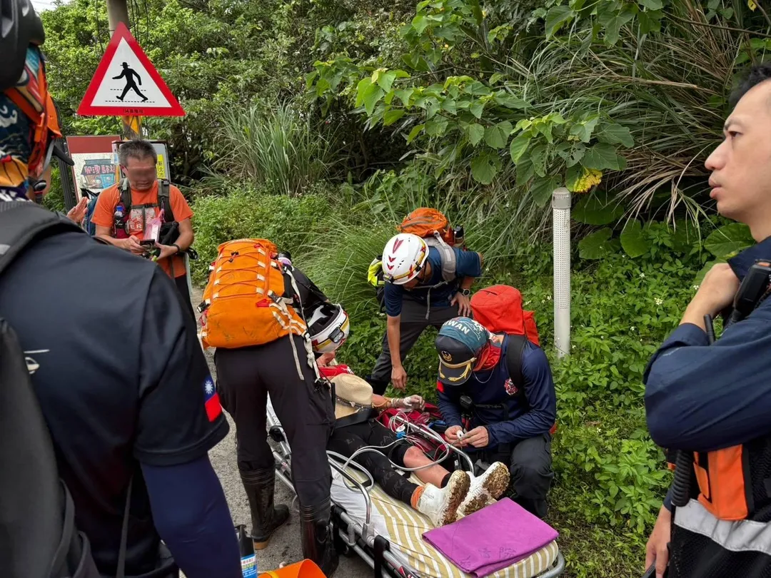 警消救援畫面。（圖／民眾提供）