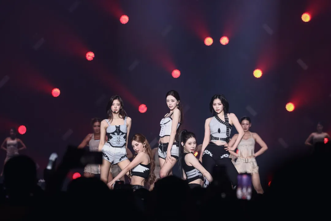 人氣女團ITZY首度南下攻蛋，27、28日一連兩天在高雄巨蛋開唱。（圖／Live Nation Taiwan 提供 ）