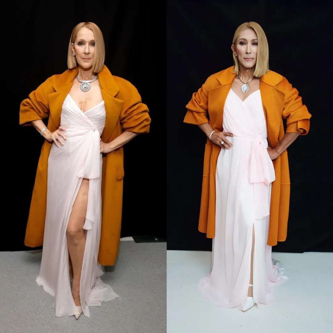 潘若迪（右）因模仿歌手席琳狄翁（Celine Dion）的風格而獲得「台版席琳狄翁」的稱號。（圖／翻攝潘若迪&nbsp;臉書）