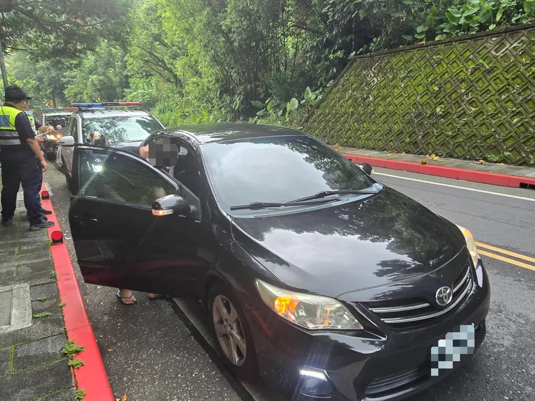 車禍現場。(圖/警方提供)