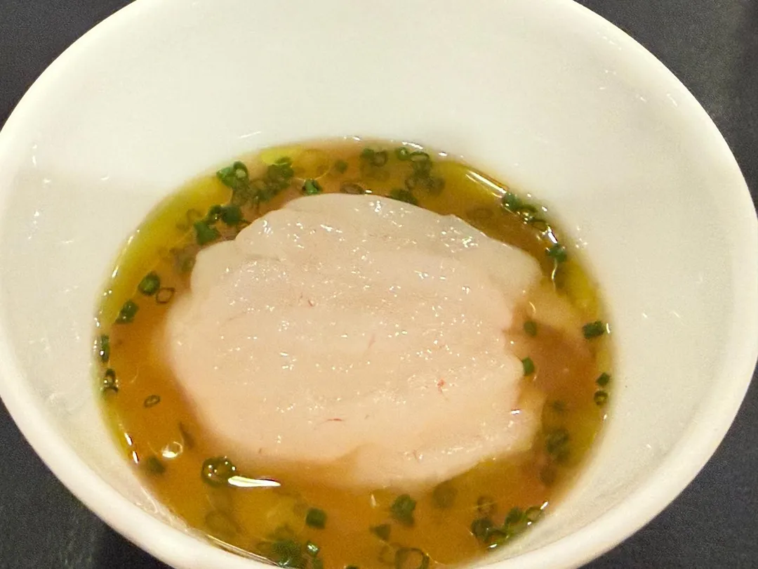 小白蝦高湯蒸蛋。（圖／黃宏輝提供）