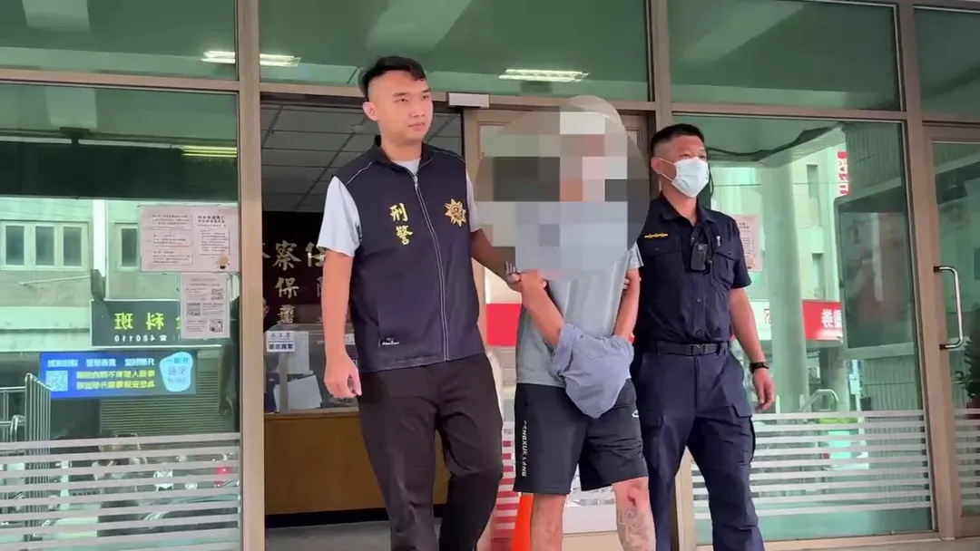 林男被移送法辦。(圖/中天新聞)
