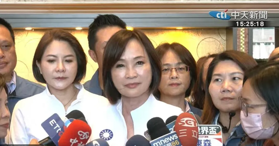 國民黨高雄市長參選人柯志恩。(圖/中天新聞)