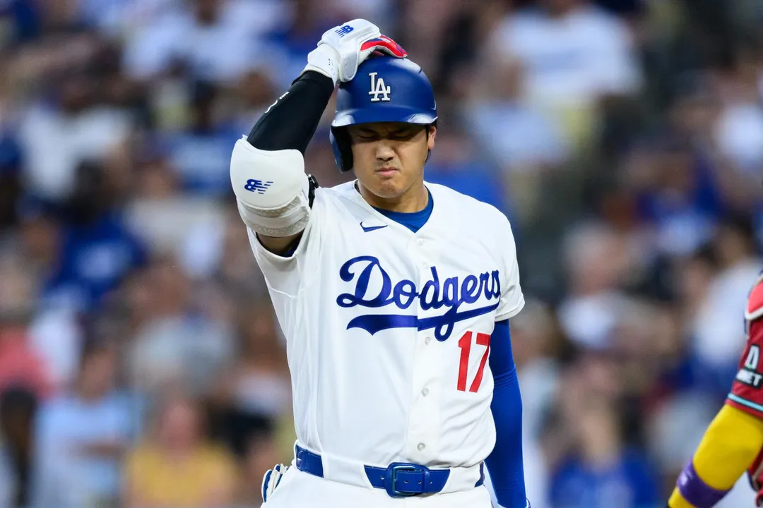大谷翔平今首打席開砲。（圖／美聯社）