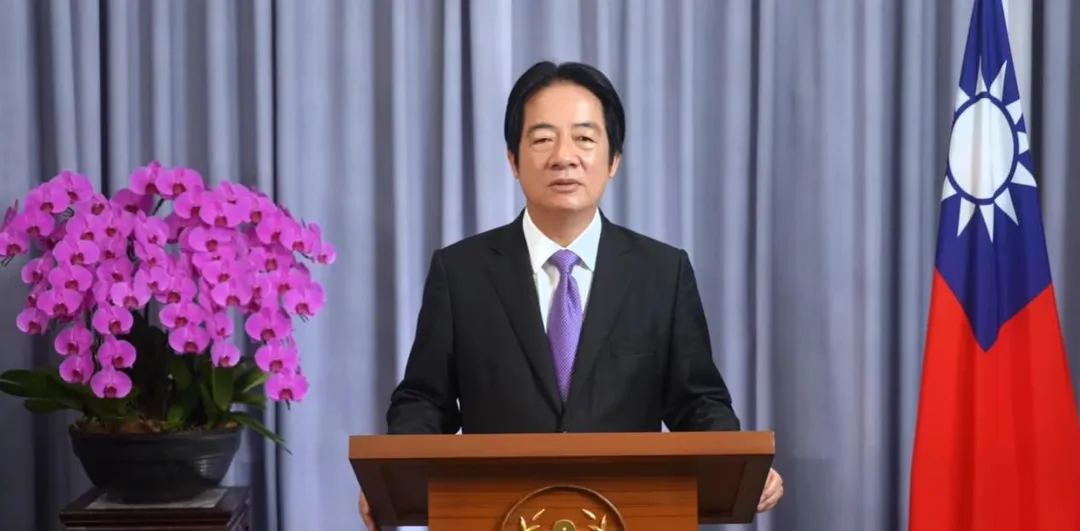 賴清德總統今（12）日凌晨以錄影方式為「北美洲台灣人教授協會第46屆年會」致詞。（圖/總統府提供）