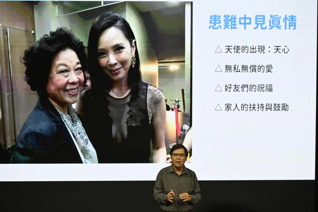 王傳宗感謝天心當時挺身而出，成為自己撐過生死關頭的重要力量。（圖／大愛電視 提供）