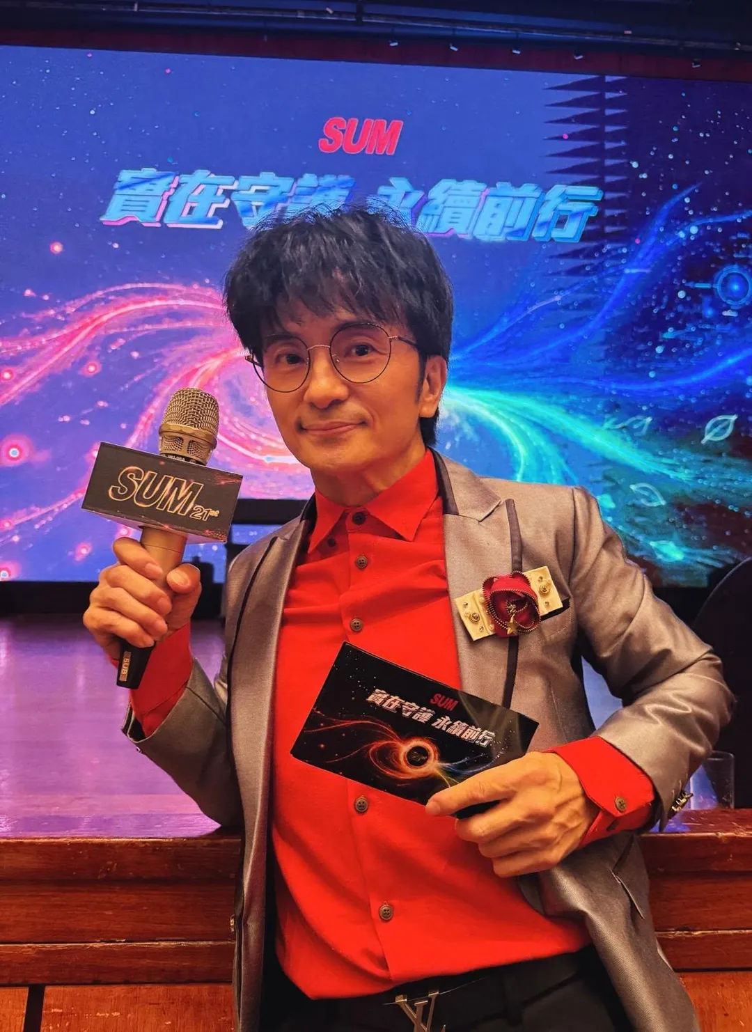 唐從聖不時透過社群平台分享生活。（圖／翻攝自唐從聖臉書）