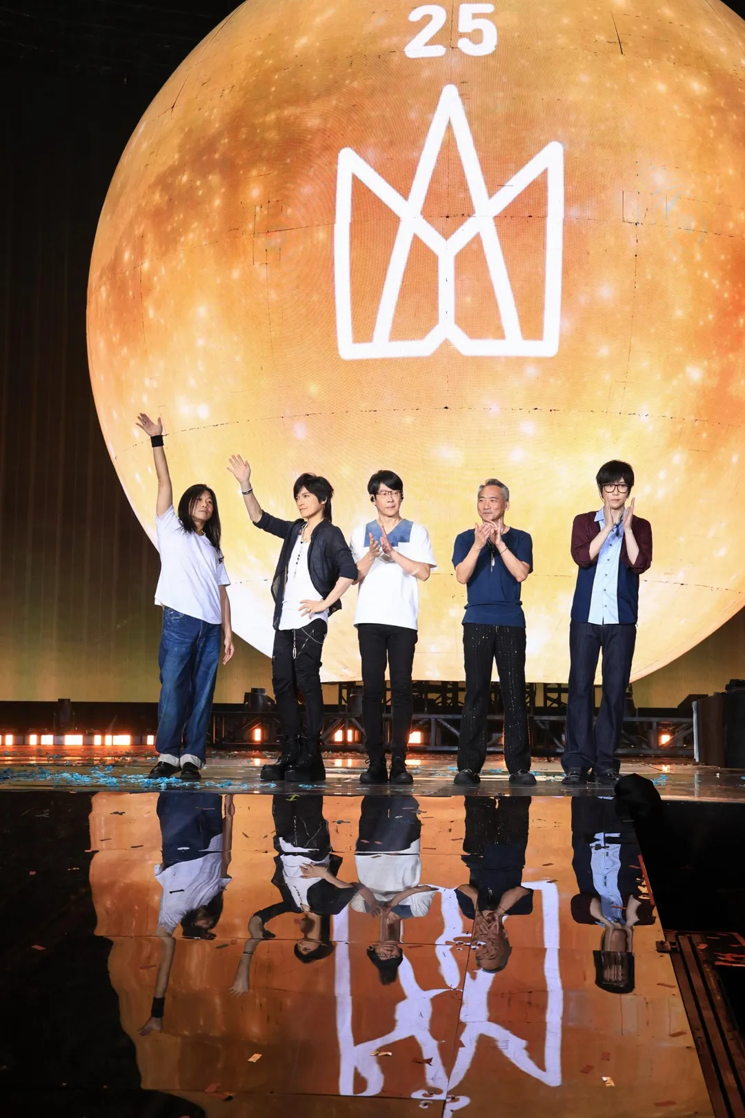 五月天12日在台北大巨蛋上演「一天兩場」馬拉松演出。（圖／相信音樂 提供）