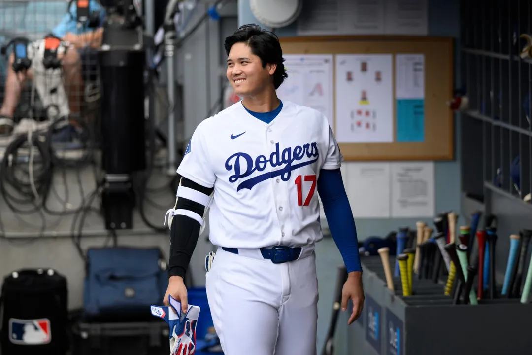 大谷翔平短期內無法重返道奇先發輪值。（圖／美聯社）