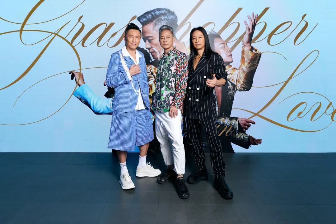 傳奇天團草蜢宣布將於2027年1月重返台北小巨蛋開唱。左起為蘇志威、蔡一傑及蔡一智。（圖／寬魚國際 提供）