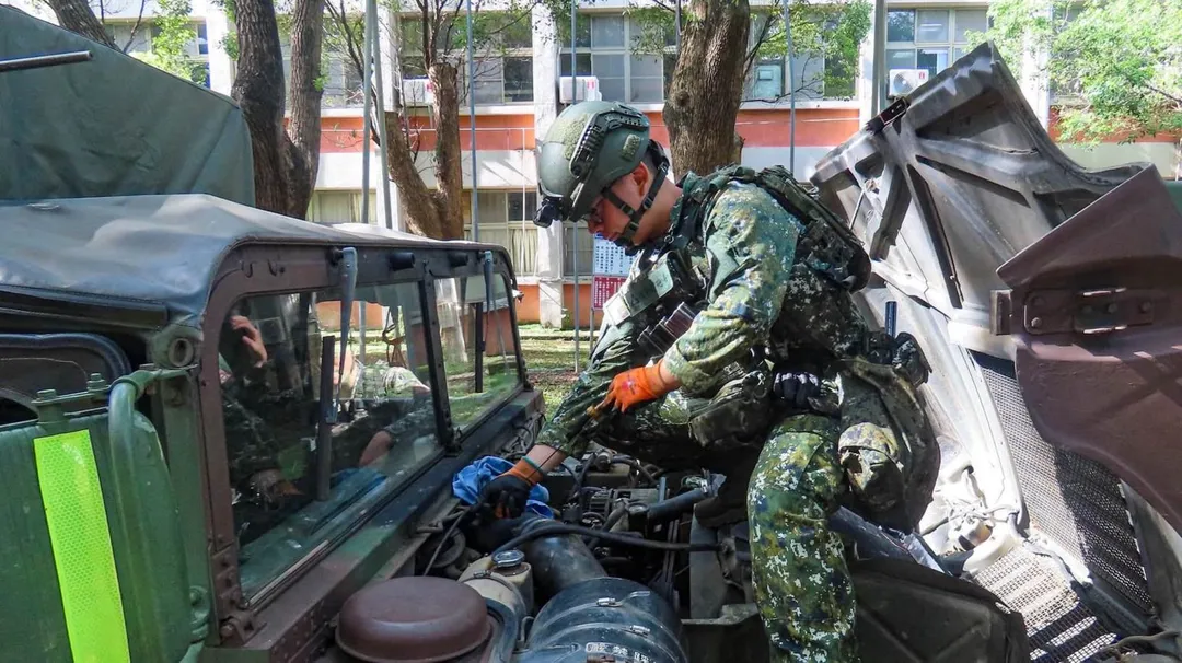 賴清德為國軍「聯合防禦操演」發文。（圖／翻攝賴清德臉書）