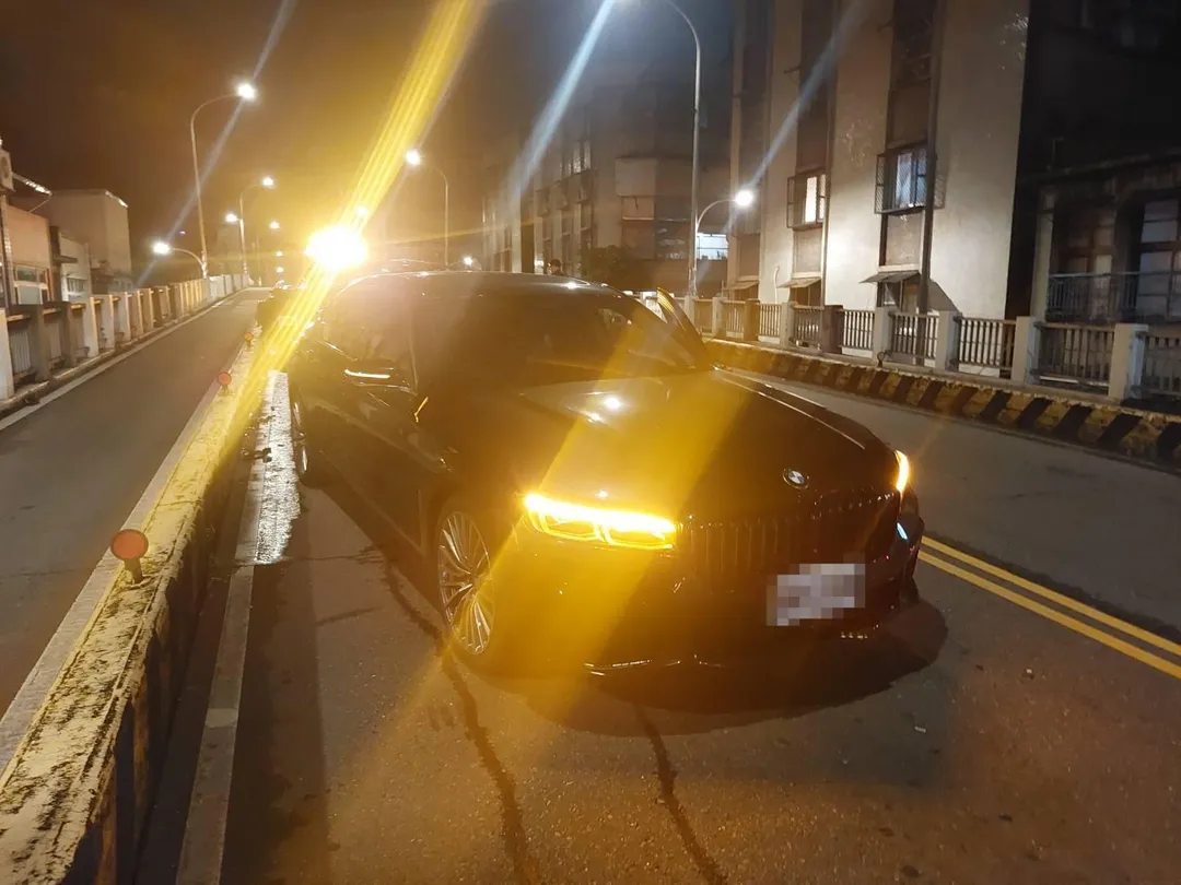 車禍現場。(圖/警方提供)