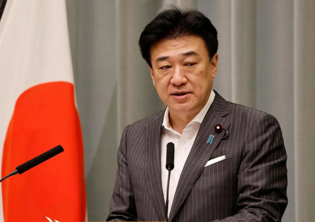 日本官房長官木原稔。（圖／路透）