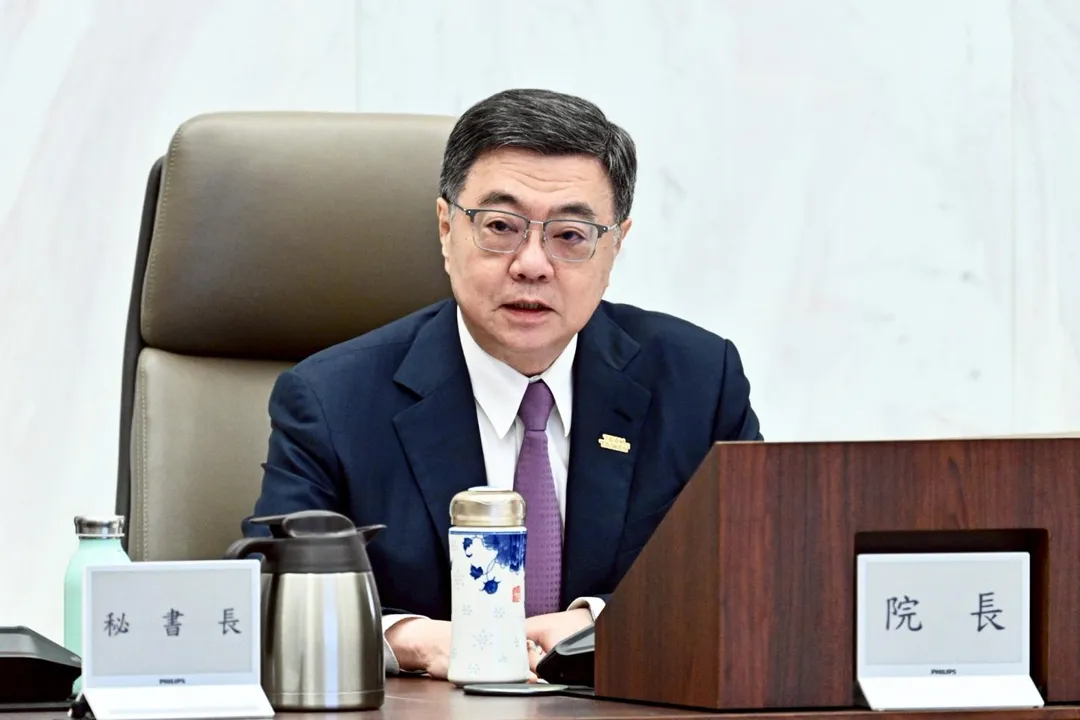 卓榮泰主持政院院會。(圖/行政院提供)