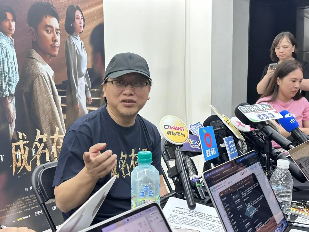 資深製作人湯昇榮認為黃大煒「三人行」風波是無稽之談。(圖/記者 伍映澄 攝)