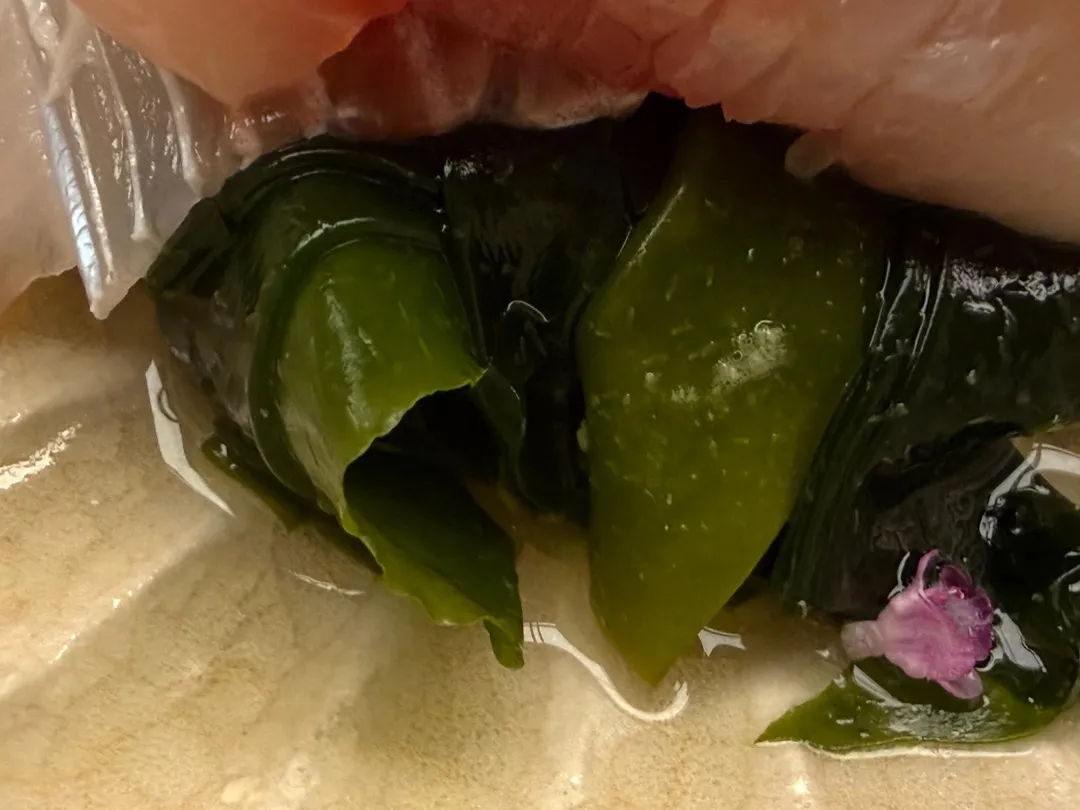 醋漬海帶芽。（圖／黃宏輝提供）
