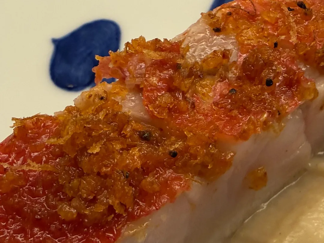 酥炸櫻花蝦。（圖／黃宏輝提供）