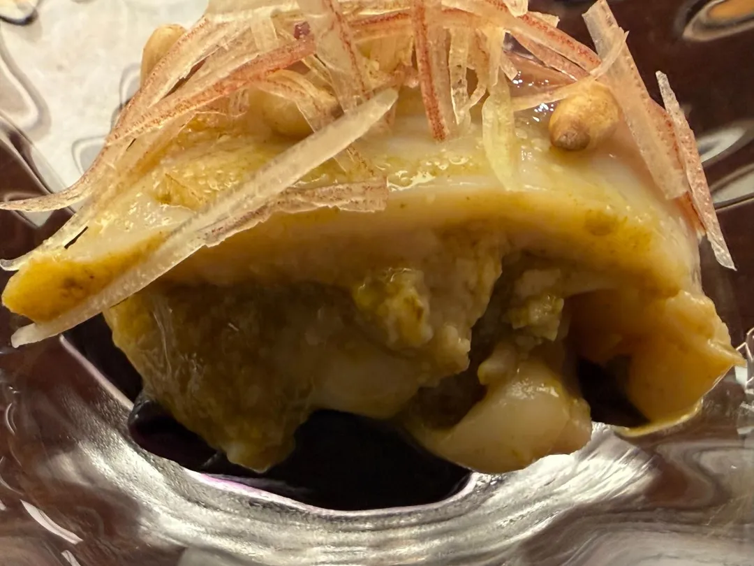 北寄貝肝醬。（圖／黃宏輝提供）