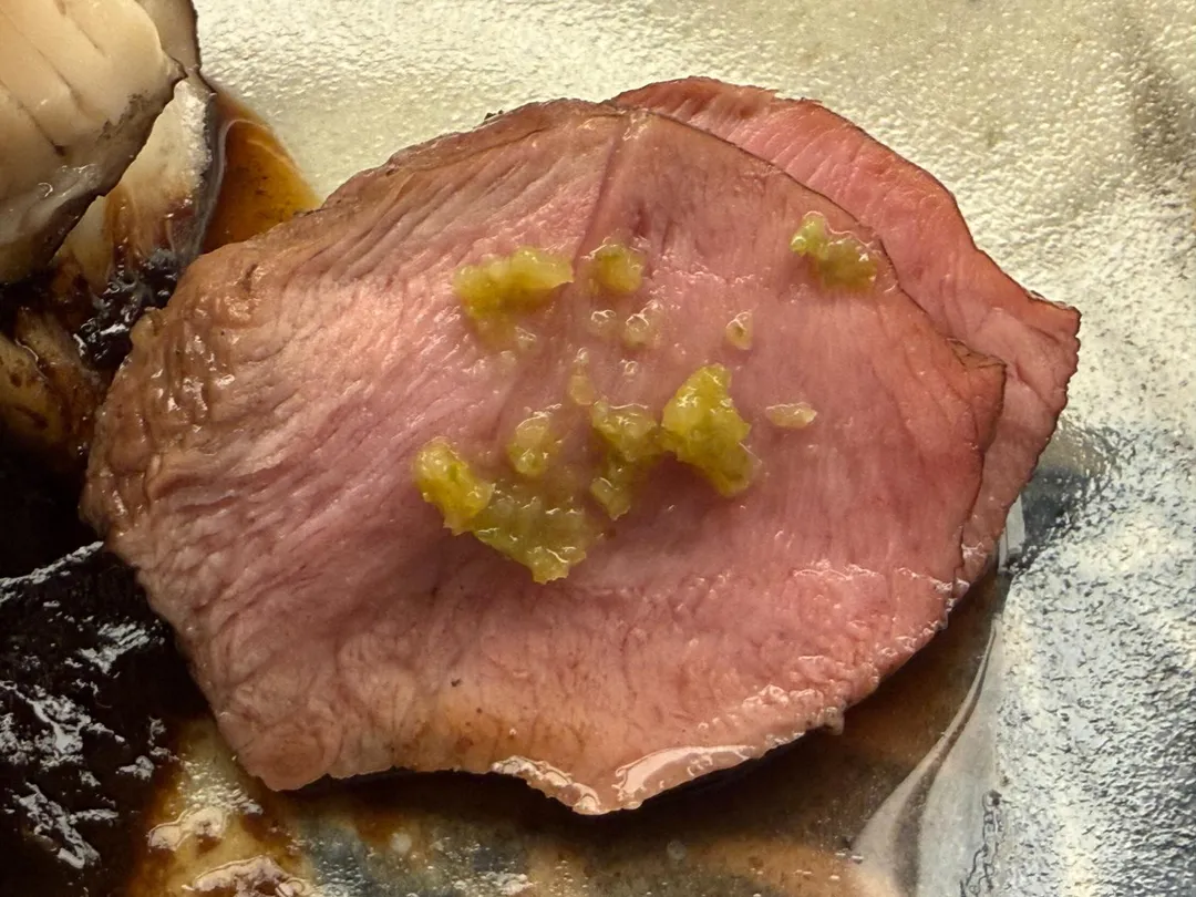 柚子胡椒扇子肉。（圖／黃宏輝提供）