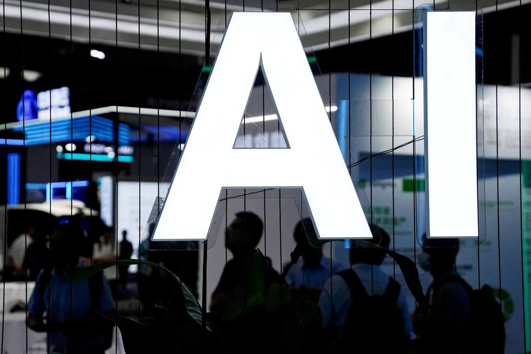 中國大陸在AI領域發展快速。（圖／路透社）