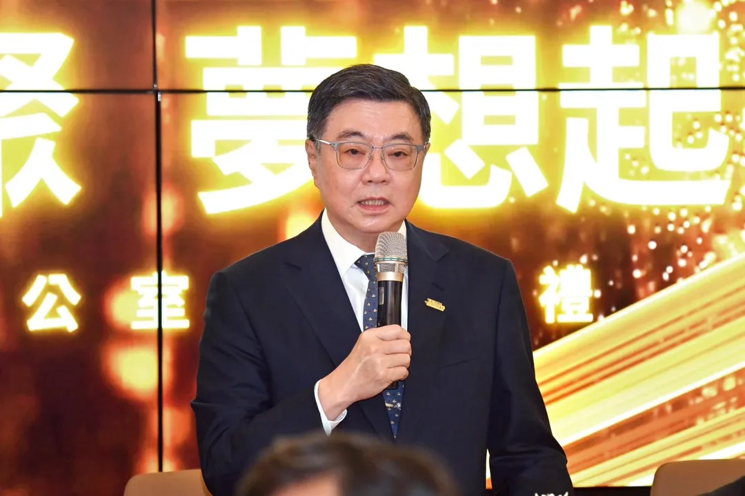 7月18日行政院長卓榮泰出席「新創總會新北辦公室」開幕式。（圖／行政院提供）