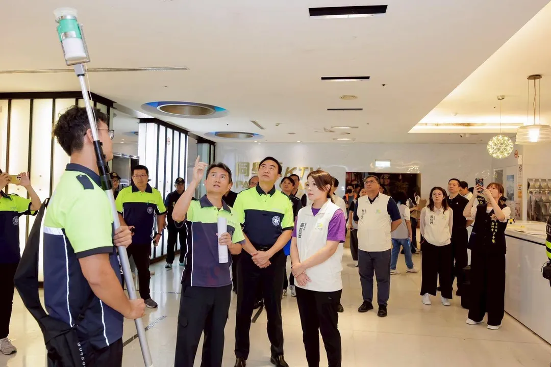 高虹安現身KV稽查。（圖／翻攝高虹安臉書）