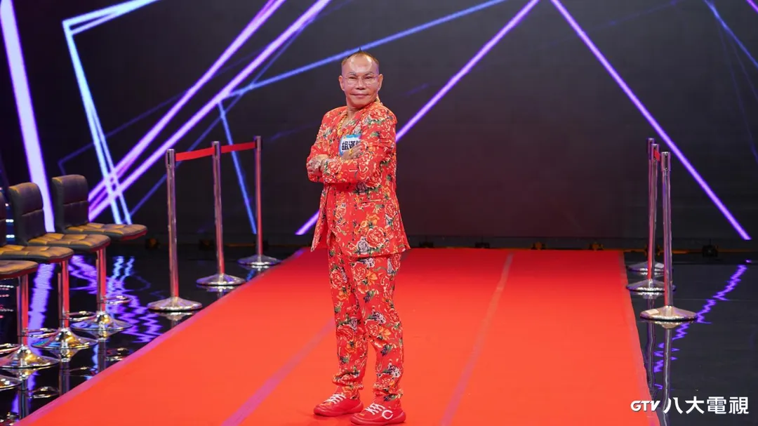 胡漢龑先前遭網友笑稱「撞臉」皮克敏。（圖／八大電視提供）