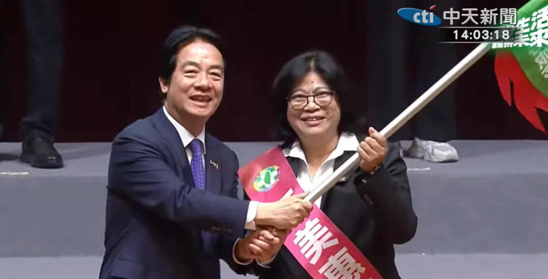 張啓楷指王美惠砍警察局預算，民怨正在發酵中（攝自中天新聞）