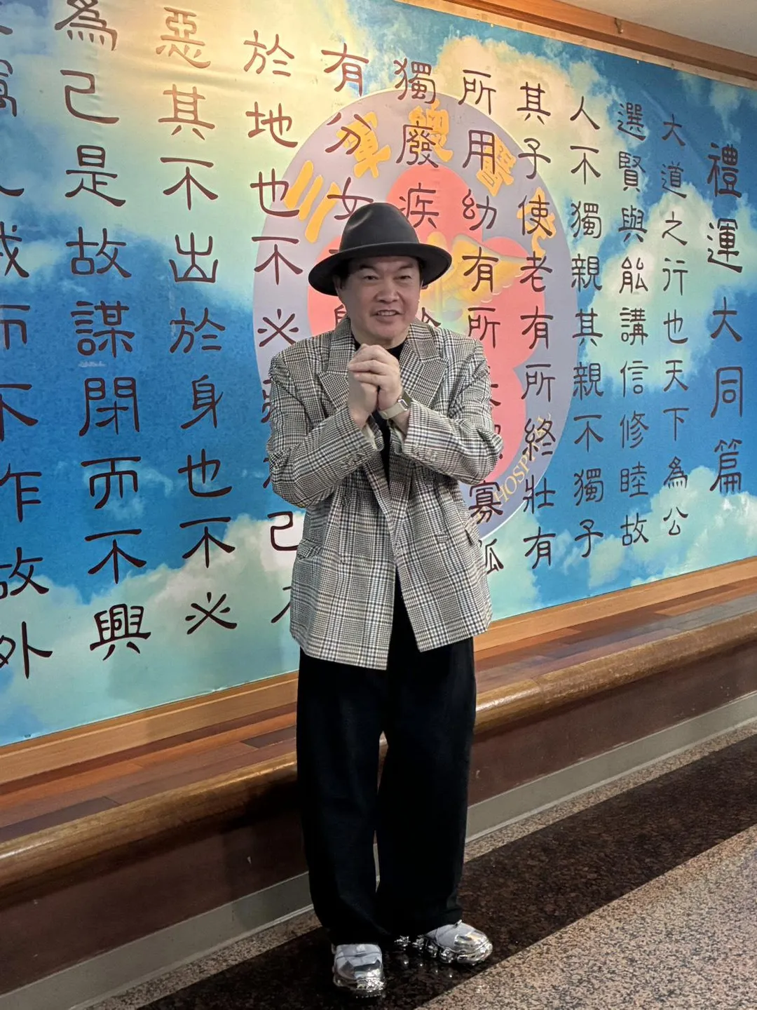 康康表示早在12年前就知道吳宗憲離婚。（圖／記者郭竹倩 攝）
