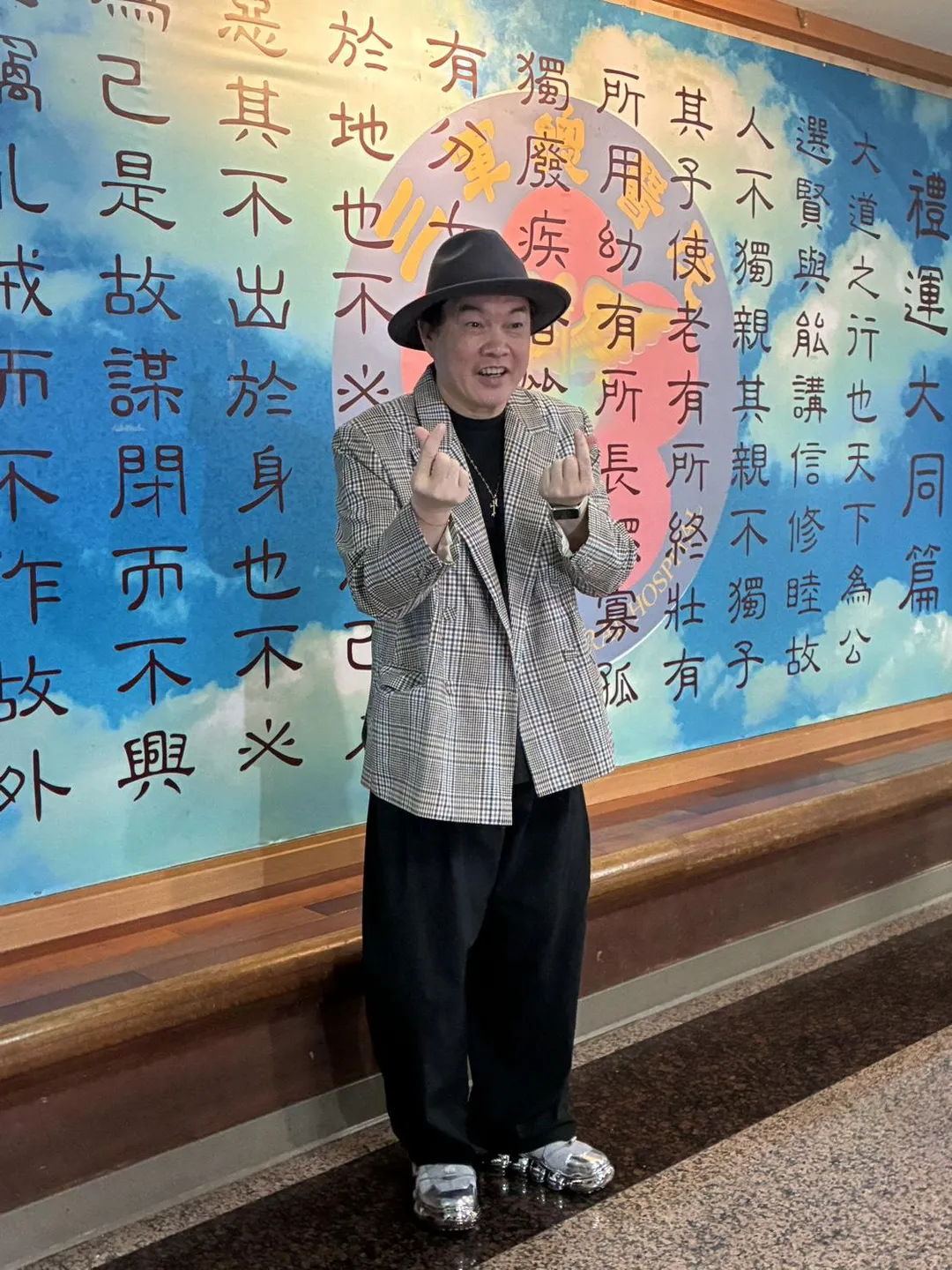康康得知吳宗憲離婚後一直都守口如瓶，笑說：「我覺得他是在試探我！」（圖／記者郭竹倩 攝）