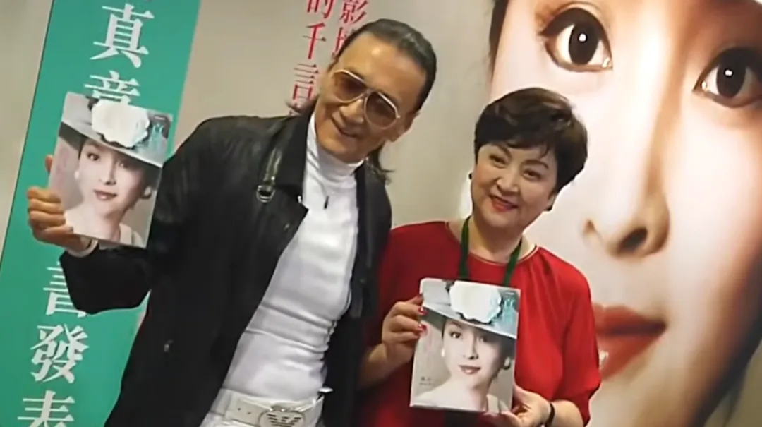 謝賢2019年曾特地來台出席甄珍的新書發表會。（圖／中天新聞）
