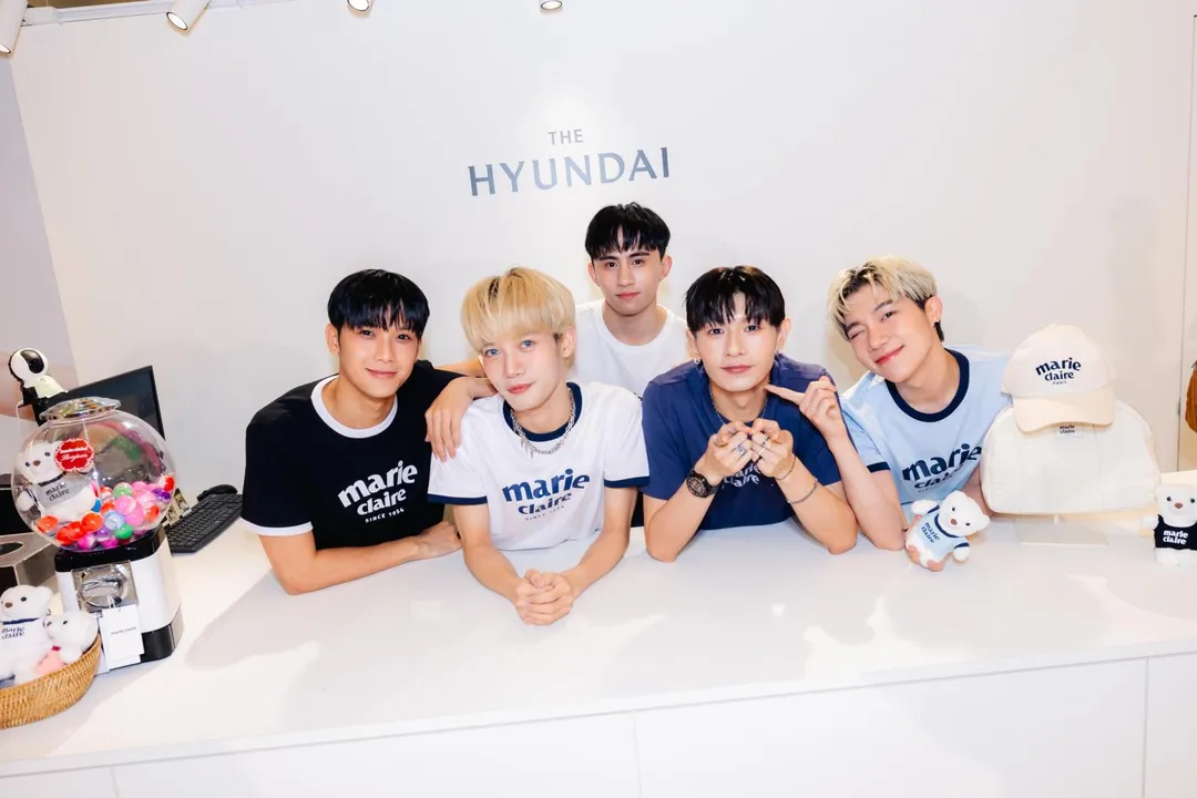 男團VERA日前現身台中出席法國女裝品牌活動。（圖／THE HYUNDAI 現代百貨 提供）