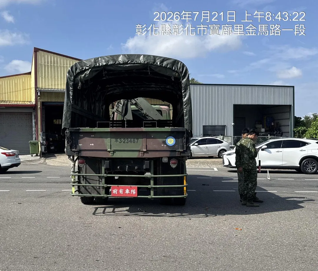 車禍現場。（圖／中天新聞）