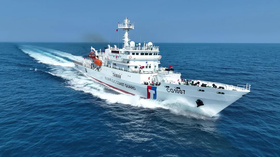 澎湖艦。(圖/海委會提供)