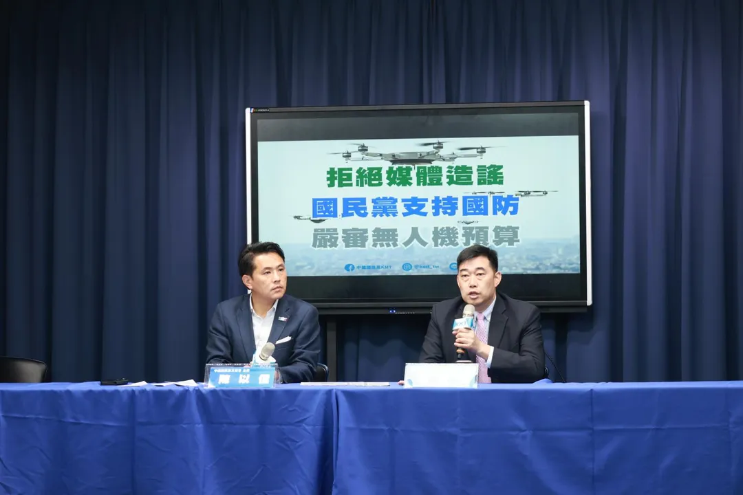 陳以信(圖左)、葉慶元。(圖/國民黨提供)