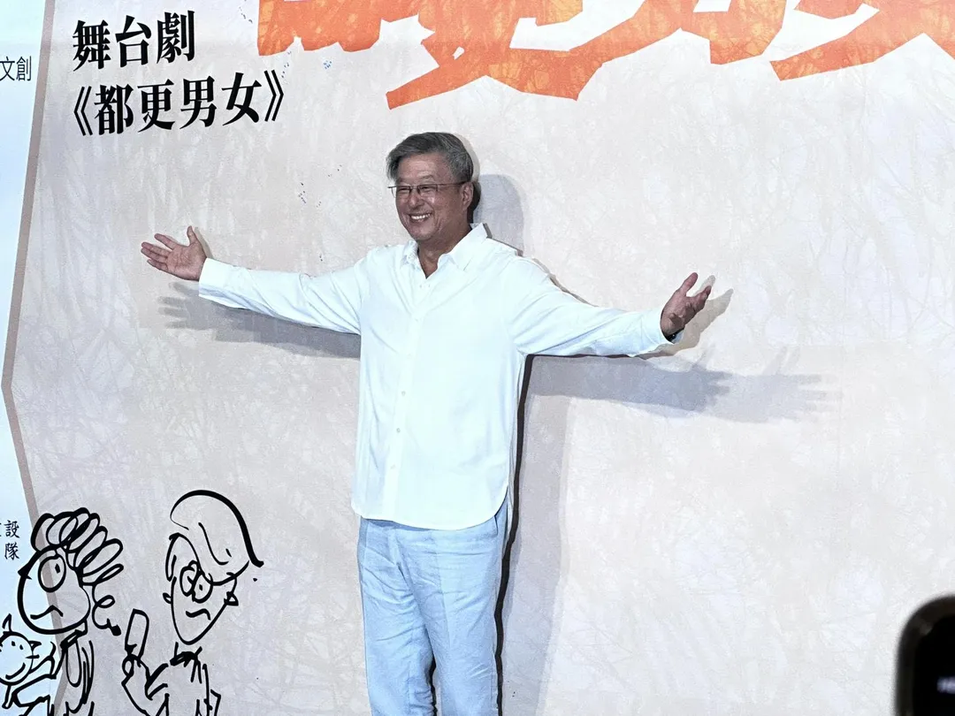 王偉忠表示私下並不會和徐家聊到家務事。（圖／記者 伍映澄 攝）
