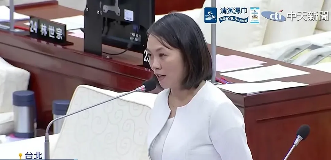 民進黨台北市議員簡舒培。（資料照／中天新聞）
