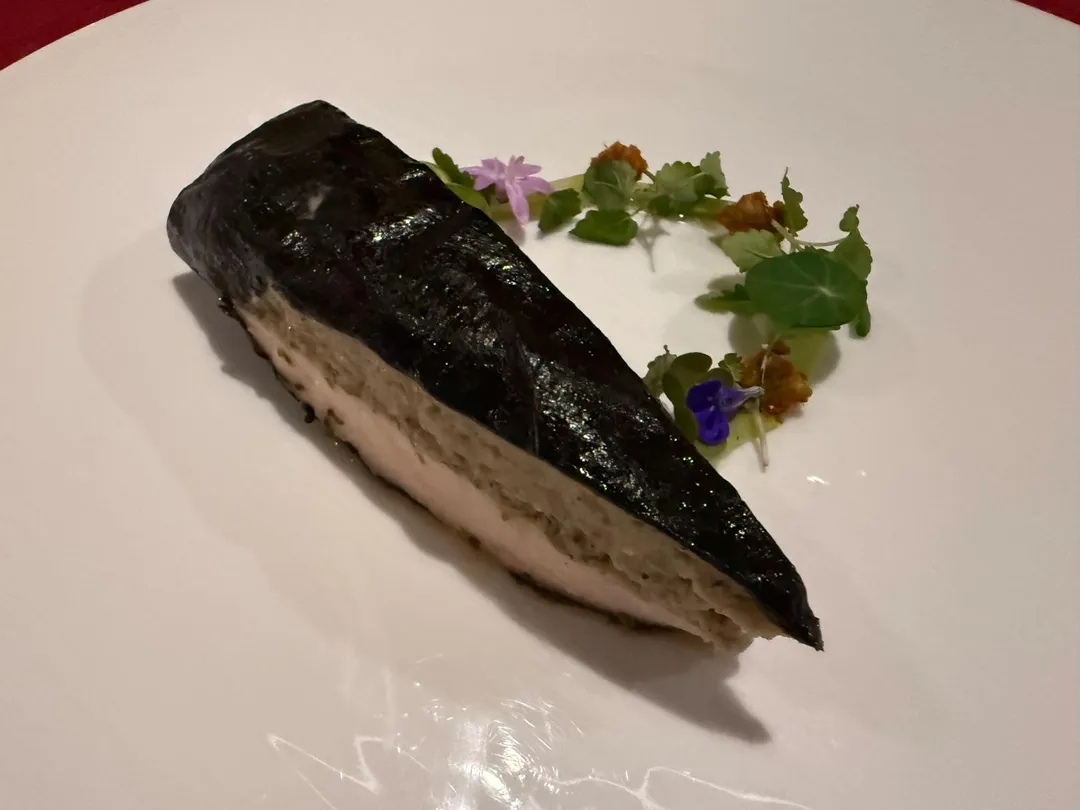 主要視覺焦點竟是海苔。(圖/黃宏輝提供)