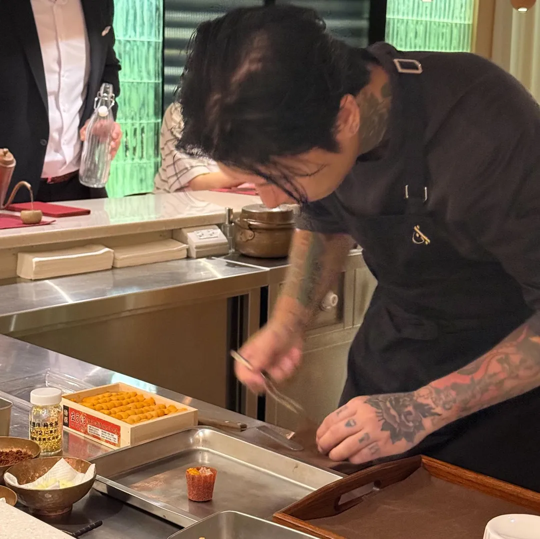 繁複工序的開胃菜。(圖/黃宏輝提供)