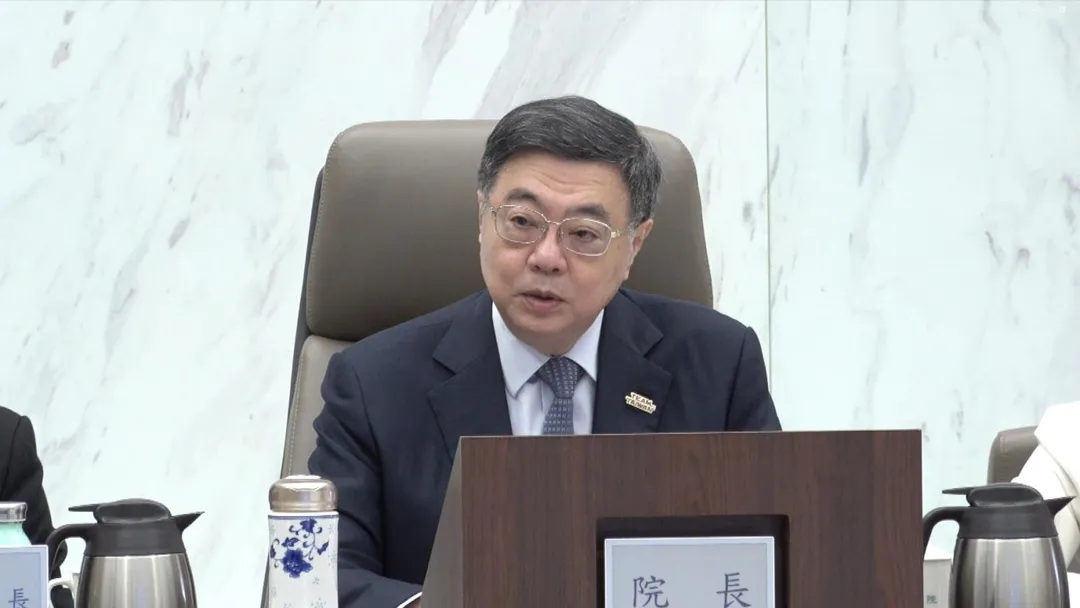 卓榮泰。(圖/截自行政院提供影片)