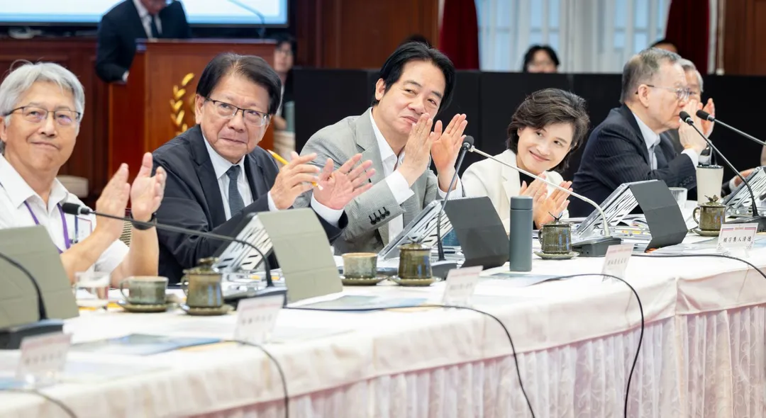 賴清德主持國家氣候變遷對策委員會第8次委員會議。（圖／總統府提供）